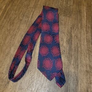 Oscar De La Renta Patterned Tie Mens